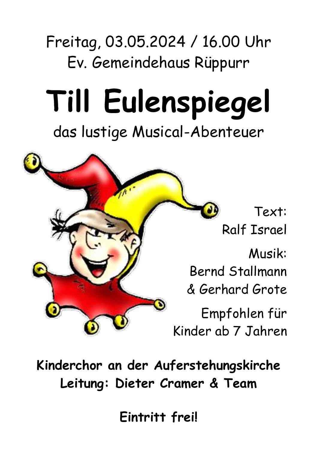 thumbnail of Musical Till Eulenspiegel 2024 – Plakat