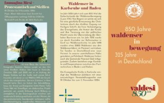 thumbnail of Flyer 850 Jahre Waldenser